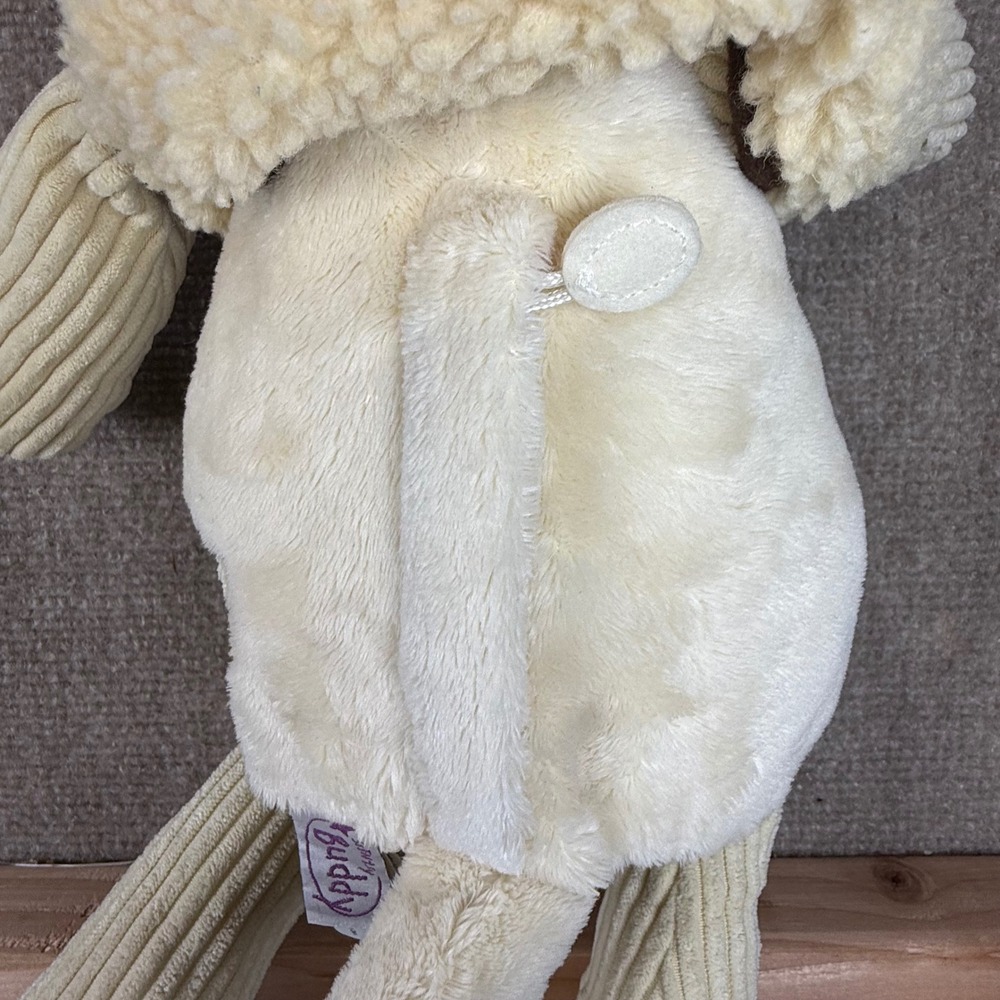 Scentsy Buddy Luke the Labrador Retriever Cream Corduroy Plush Camo Vest Dog - Picture 10 of 11